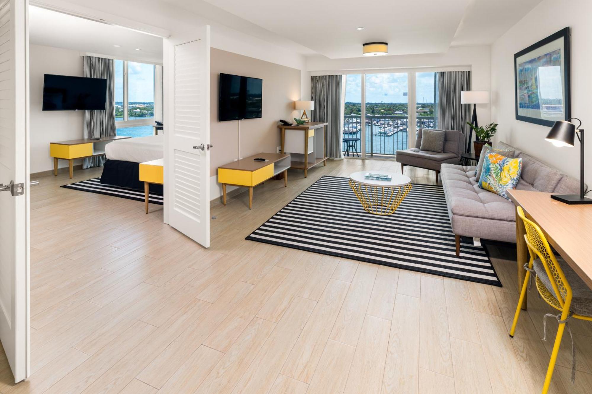 Suíte de 1 Quarto com Cama King-size e em Frente ao Porto